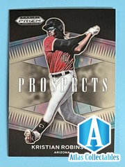 2021 Panini Prizm Draft Prospects Kristian Robinson #P-KR Arizona Diamondbacks